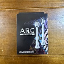 3 Boxes 6 Total Heads ARC Oral Care Tooth Brush Replacement Heads White