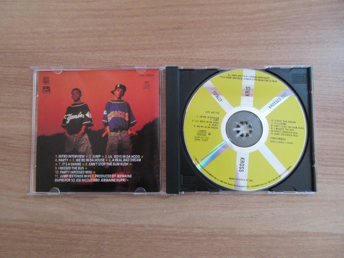 Kris Kross -Totally Krossed Out Rare 11 Track Korea Orig CD SKC