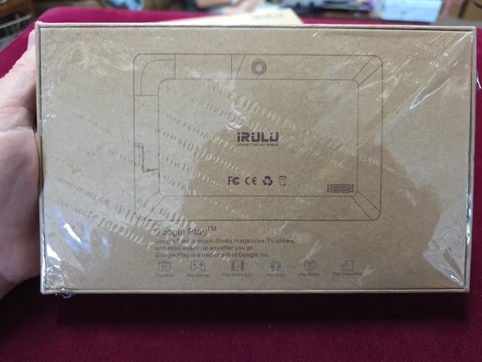 iRulu 7" 8 GB RAM Android 8.1 Quad Core 1024x600 Tablet - Black - Image 4 of 4