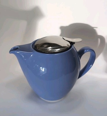 Blue & Chrome 'Zero' Coffee And Teapot Japan