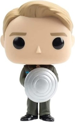 Funko Pop! Vinyl: Marvel - Captain America with Prototype Shield
