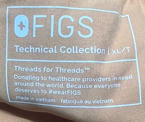 FIGS Technical Collection Orange Stretch Medical … - image 5