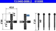 Ate 13.0460-0088.2 Zubehörsatz für Scheibenbremsbelag Zubehörsatz für Volvo 