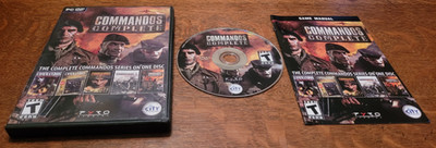 Commandos Complete PC Series Collection 2 3 Strike Force Windows XP Vista Manual