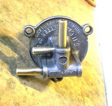 Su Austin Healey Bj7 Front Carburetor Float Lid Aud-2277 3 Tube.