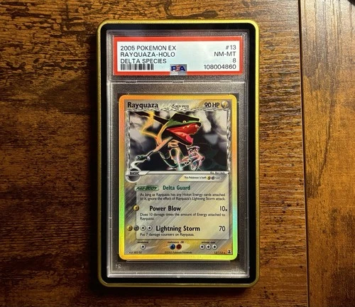 2005 RAYQUAZA DELTA SPECIES HOLO #13 PSA 8 🔥📈