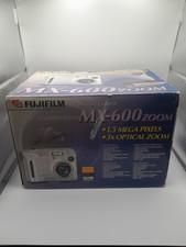 Fuji MX-600Zoom 3x opt. 1.5MP Camera '99 Model Untested No Mains Lead