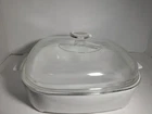 Vintage Corning Ware MW-A -10 White Microwave Browning Dish 2.5 Qt 1