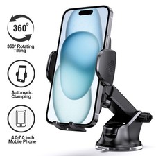 Multifunction 360  Car Dashboard Mount Holder Stand Clamp Cradle Clip for Phone