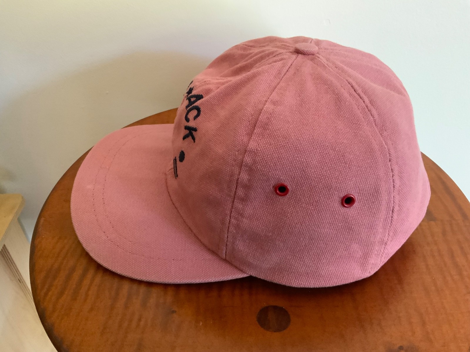 Vintg GS ACK Murray's Toggery Shop Nantucket Reds Ball Cap Faded Red C&C VI