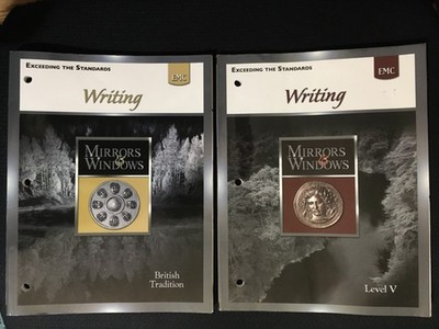 Lot Mirrors & Windows WRITING British Tradition & Level V EMC Publishing UNUSED