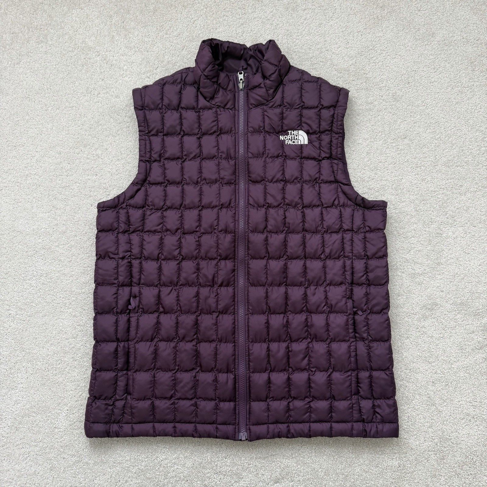 The North Face Thermoball Vest Men Large Purple