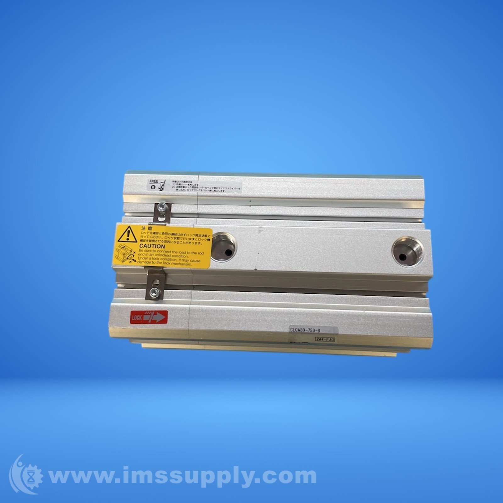 SMC CLQA80-75D-B Compact Lock Cylinder FNIP