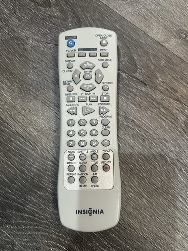 INSIGNIA 6711R1P081G DVD/VCR COMBO REMOTE IS-DVD040924 Tested WORKS OEM GENUINE