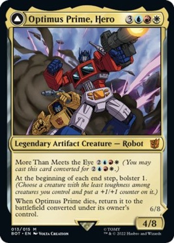 Optimus Prime, Hero - NM MTG Universes Beyond: Transformers