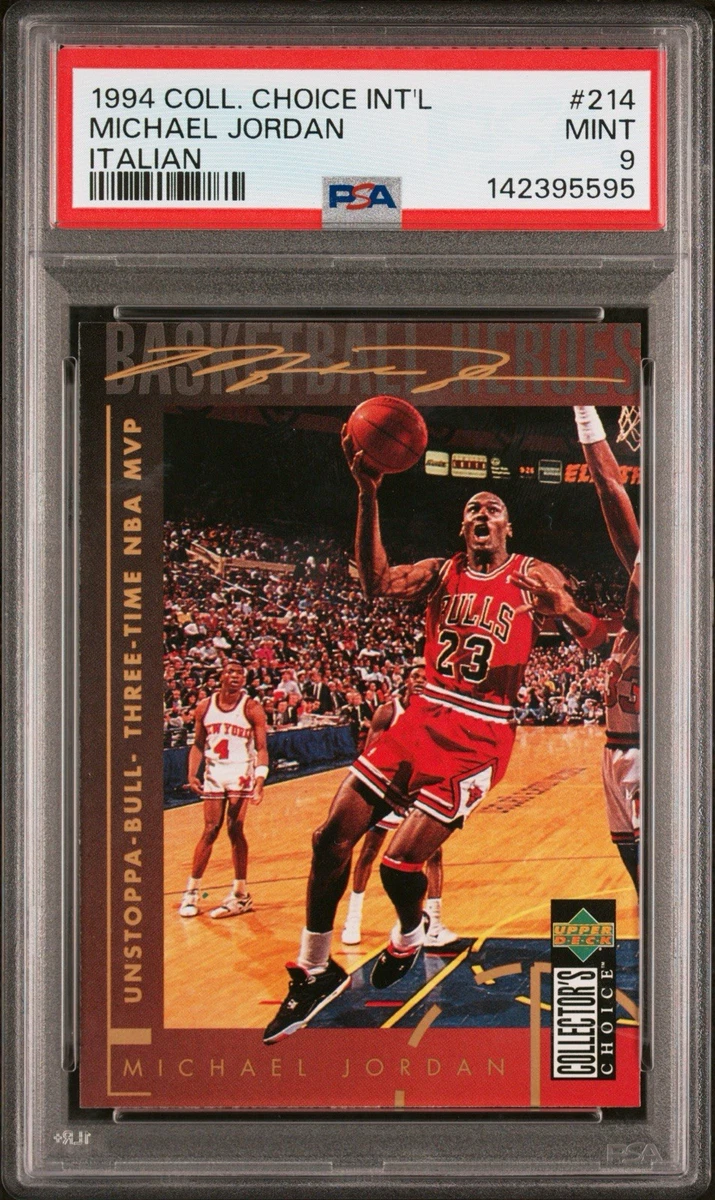 NBAカード Michael Jordan BGS 10 MICHAEL JORDAN 1995-96 FLEER METAL Nuts & Bolts Bulls HOF