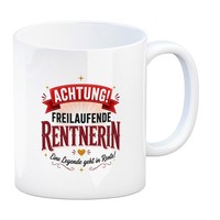 Kaffeebecher Rentnerin - Witzige Tasse Zum Ruhestand Kaffeetasse Mit Spruch: