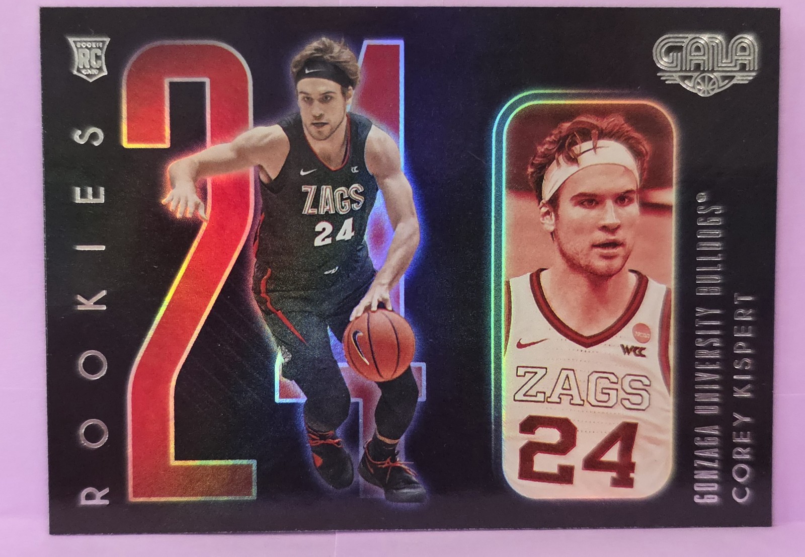 2021 Panini Chronicles Gala Draft Picks Rookies Corey Kispert (RC) #188