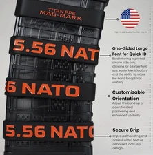 Mag-Mark 5.56 NATO Magazine Marking Band (7 Pack