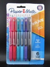 Paper Mate InkJoy Gel Pens Medium Point 6 Pack
