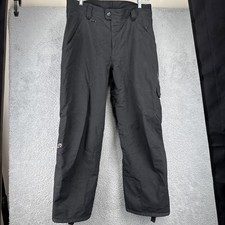 Spyder Snow Pants Mens Large Black Ski Snowboard Winter Dermizax Thinsulate