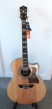Harley Benton Jumbo Electro Acoustic Guitar CLJ-503CE WN