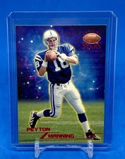 1998 Topps PEYTON MANNING Rookie Card #/8799 - Topps Stars RED Parallel RC #67. rookie card picture