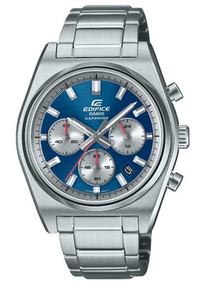 Casio Silver Mens Chronograph Watch Edifice EFB-730D-2AVUEF