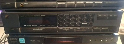 Sansui Stereo AM/FMTuner T-1100 Quartz PLL Digital Synthesizer 16 presets