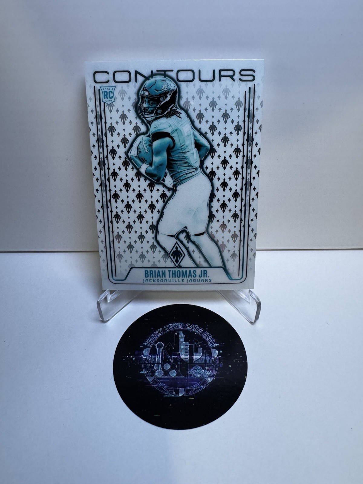 2024 panini phoenix contours CON-BTJ brian thomas jr rookie