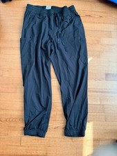 Carhartt Force Mens Cargo Jogger Scrub Pants L Black C56106 Modern Fit Stretch
