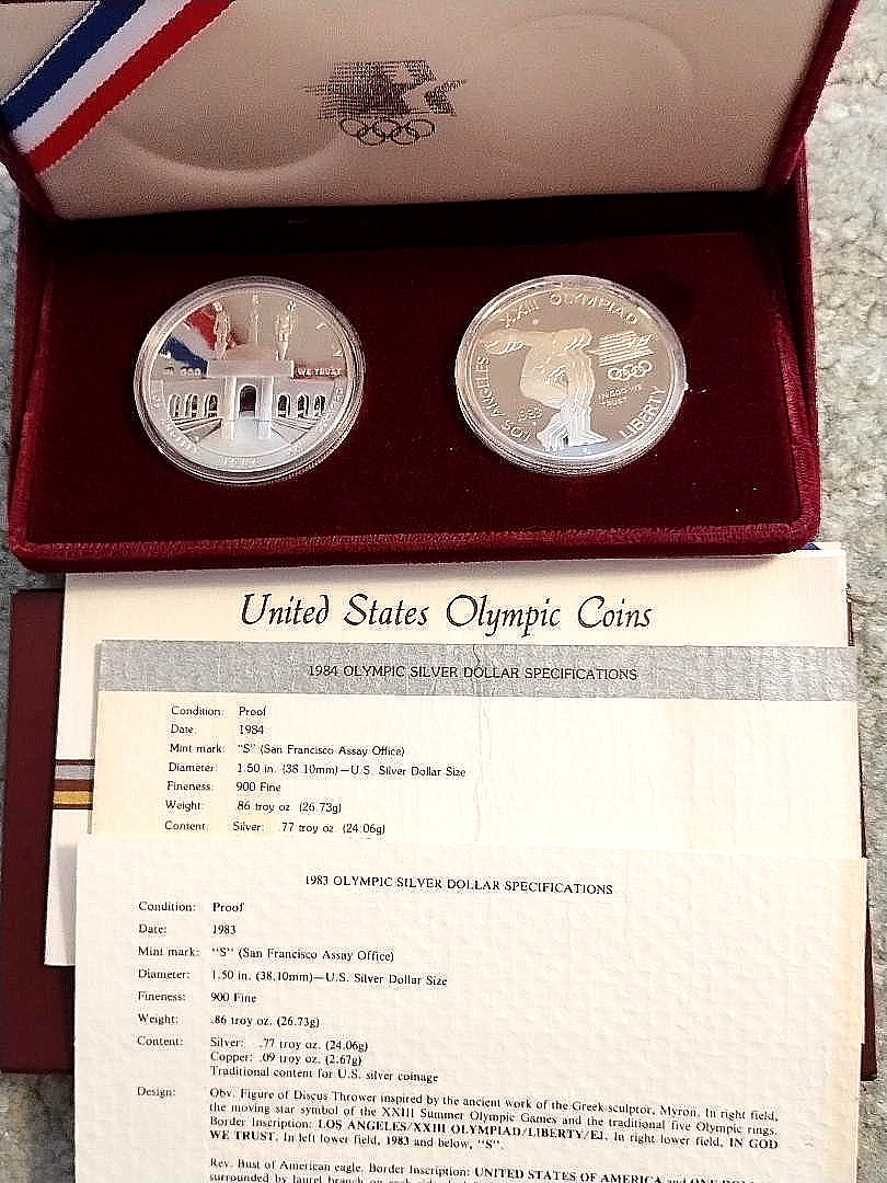 1983 U.S. Mint Certified Proof US Commemorative Coins for sale | eBay