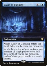 Court of Cunning (Extended Art) - Normal NM MTG Commander Legends