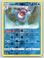 POKEMON GALARIAN MR. RIME REBEL CLASH 038/192 REVERSE HOLO NM A43949 FREE S&H