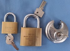 Burg-Wächter Schloss Vorhängeschloss Serie 116 60 Bundeswehr Bund ABUS Diskus