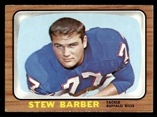 1966 Topps Football #16 Stew Barber Buffalo Bills NR-MINT NO RESERVE!