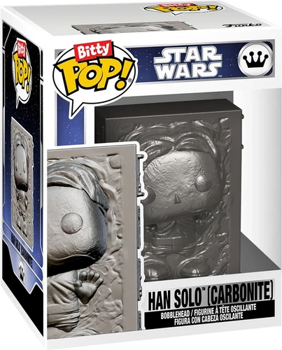 Han Solo Carbonite Star Wars Funko Bitty Pop 1/6 hyper rare mystery chase
