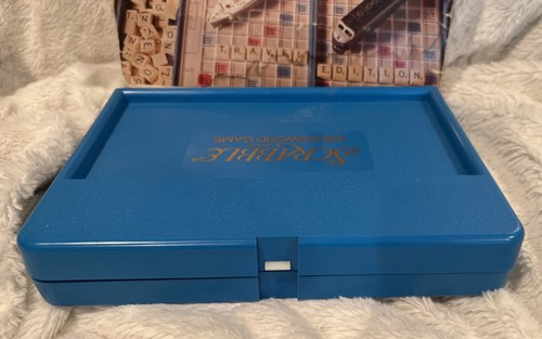 Vintage 1977 Travel Edition Scrabble Crossword Game in Plastic Case with Bag - Picture 5 of 9