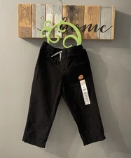 Jumping Beans Chino Toddler Boys Black Pants Size 2T New with Tags 