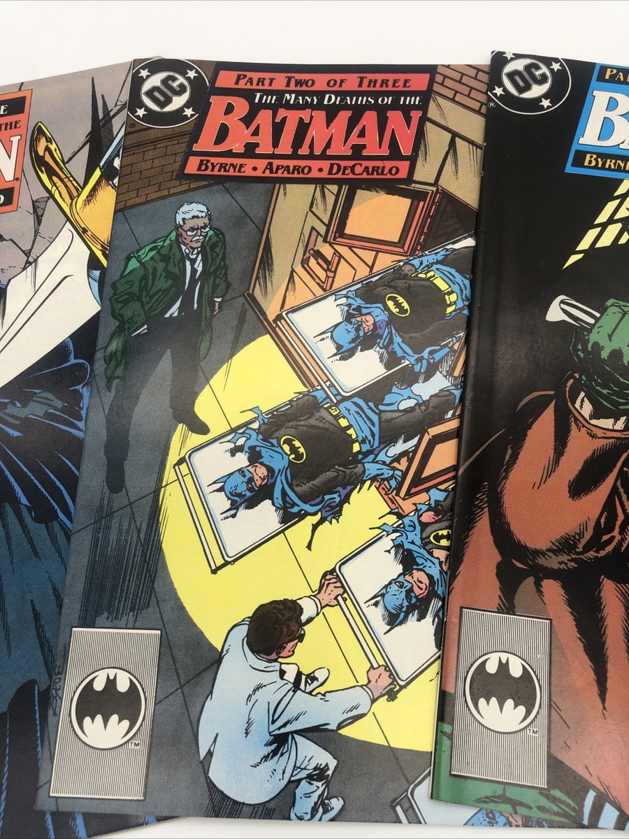 The Many Deaths Of Batman Part 1-3 #433-435 DC Comics 1989 Direct