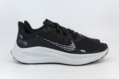 Nike Winflo 7 Shield Laufschuhe UK 3,5 Schwarz Grau Off Noir CU3868-001
