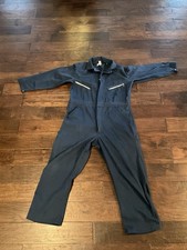 Dickies Men's Coveralls 44 USA Mechanic Work Jumpsuit Long Sleeve Blue Vintage