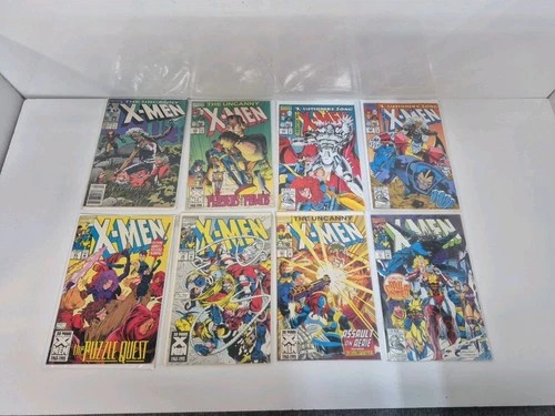 Vintage lot of 8 X-MEN MARVEL COMICS Uncanny - High Grade