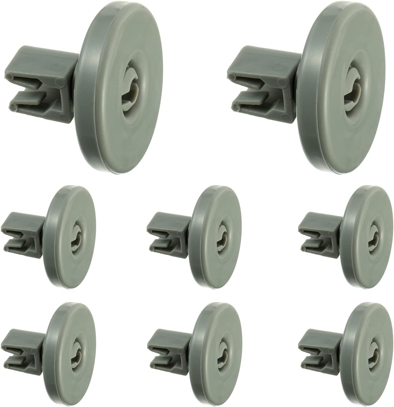 BOJACK Dishwasher Wheels Universal for Most Standard Dishwasher Lower Basket Wh