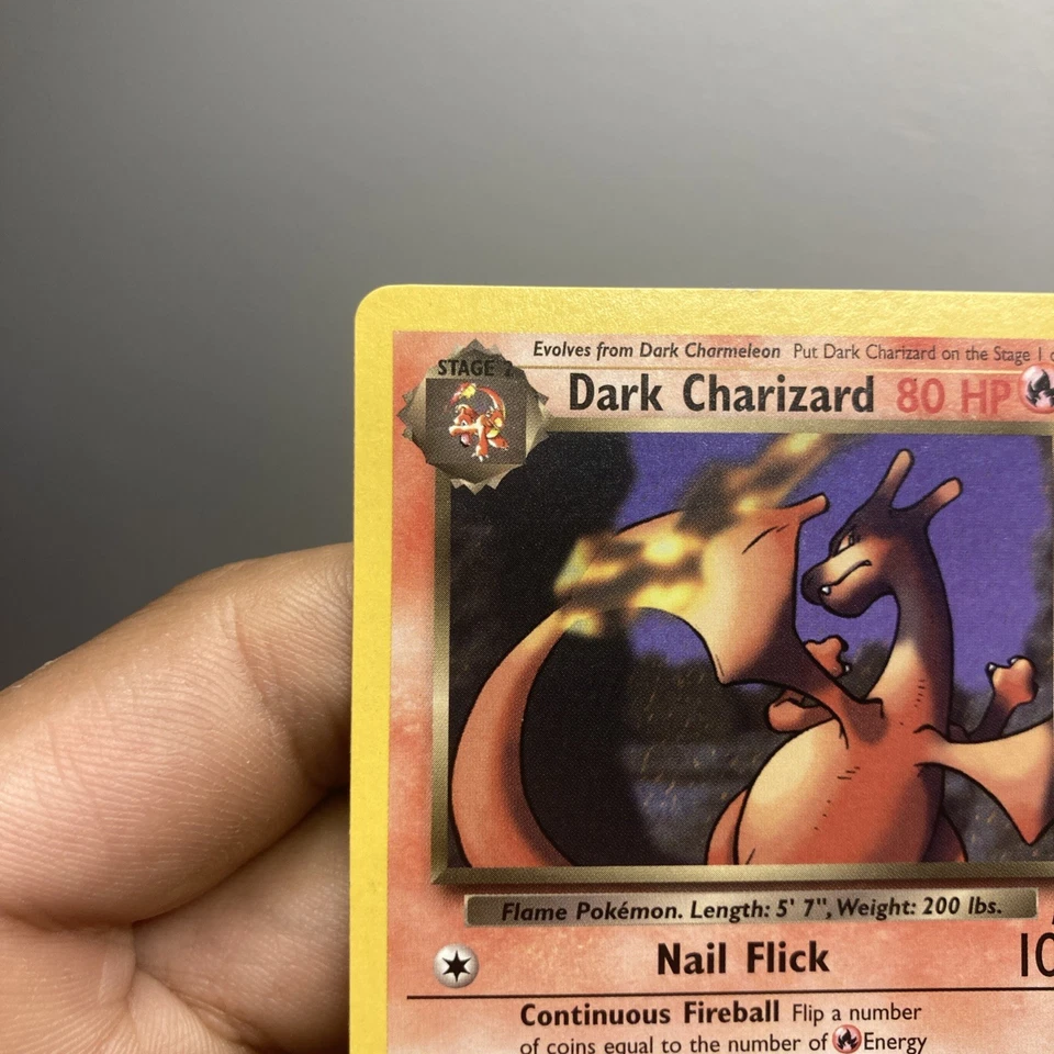 Dark Charizard 21/82 Team Rocket 非全息 — 第 2/4 张图片