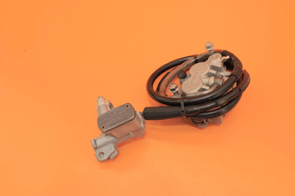 2001 01-06 RM125 RM 125 OEM Pinza de freno delantera cilindro maestro soporte manguera Foto 4 de 4