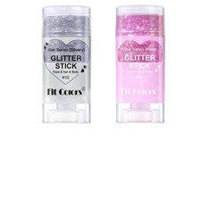Body Glitter Stick Sparkling Face Hair Glitter for Festival, Concert, Rave