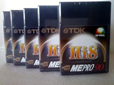 TDK Hi8 MEPRO 90 - Magnetband Hi8 / Video 8 90 Minuten / 180 min longplay NEU