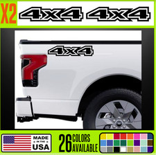 4x4 Truck Suv 4 Wheel Drive Off Road 2 Decal Sticker Atv Window Windshield - W6