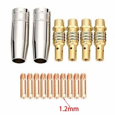 Welding Conductive Tips 16 Pieces/set For Chiry For Mitech MIG Welding